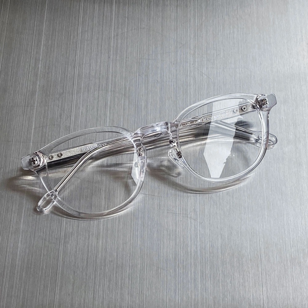세컨아이즈-로우로우 R EYE 481 ULTRA CLIP 50사이즈 투명 뿔테 안경